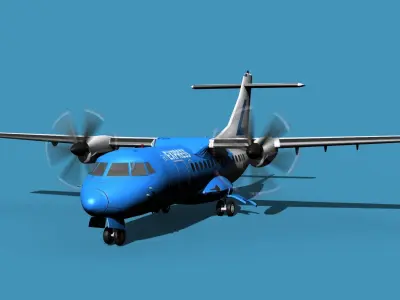 ATR-42-320 Air Express 3D model