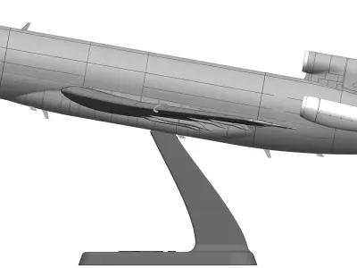 26804 Model kit Boeing 727-200 Up 3D print model