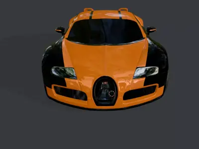 Bugatti Veyron 3D model Free 3D model