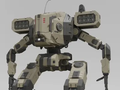 CB Mech M-01 3D model