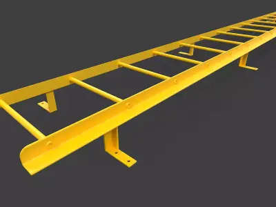Ladder V01 - Low Poly Low-poly 3D model