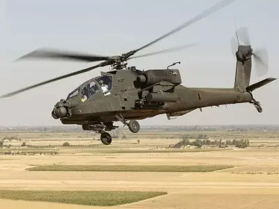 Boeing AH-64 Apache 3D model shop