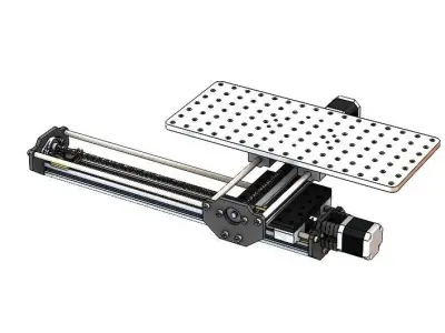 Linear Module - Screw Drive 3D model