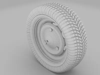 Dacia Wheel 3D model
