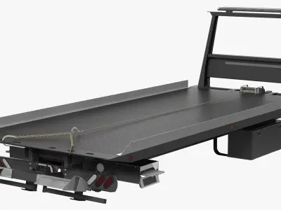 Flatbed Platform 3D model
