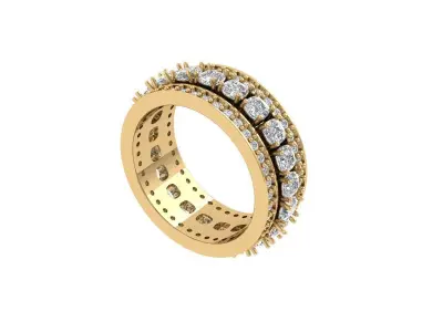 Wedding Ring  3D print model 194