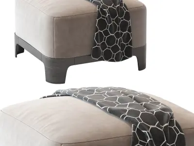 Keaton Pouf 3D model