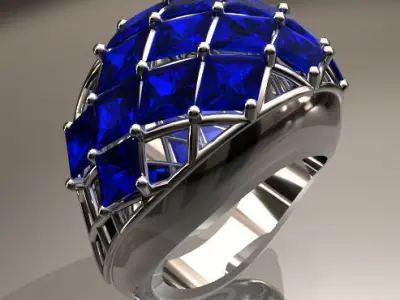 Rendering Anello E Free 3D model