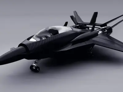 FX-100 Jet 3D model