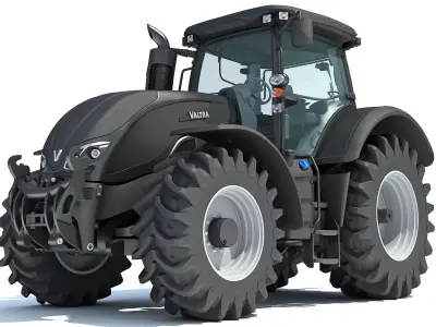 Valtra Tractor S4 Series 3D model