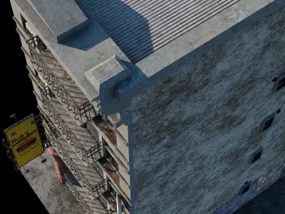 Old Building 3D model
