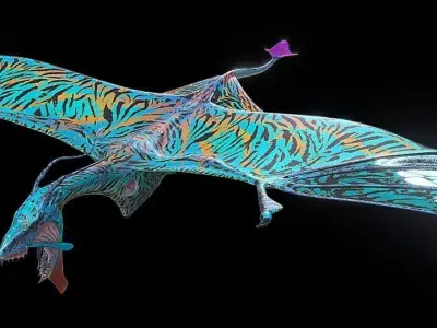 Ikraan Banshee 3D model