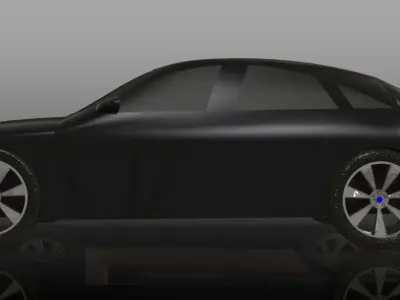 Audi A6 2014 Model 3D Printable 3D model