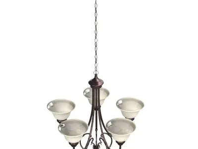 Miami Chandeliers 3D model