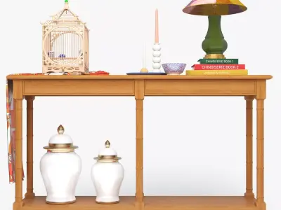 ENTRYWAY CONSOLE TABLE 3D model