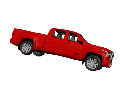 Toyota Tundra 2026 Modern Full-Size Pickup 3D model
