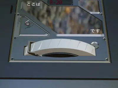 Neon Genesis Evangelion Clock Counter Free 3D model