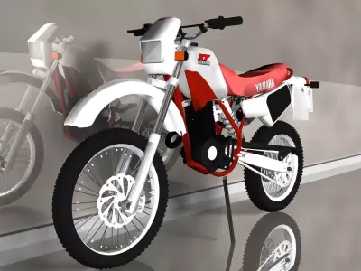 YAMAHA XT 3D model