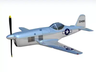 bell xp-77  3D model