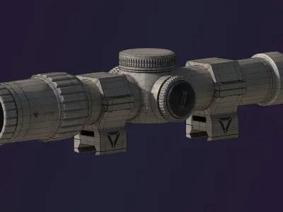 Vortex Razor HD III Free low-poly 3D model
