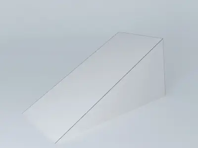 Triangle ramp Free 3D model