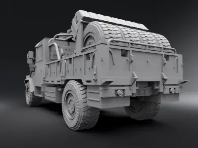 ACMAT VLRA mothership Scale model 3D print model