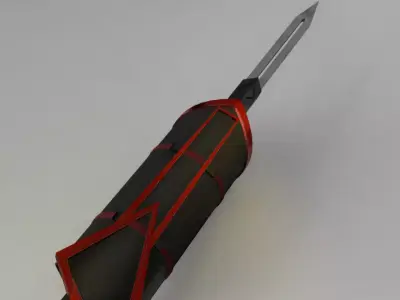 HiddenBlade Low-poly 3D model