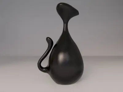 Cat sculpture 3D model 3D model