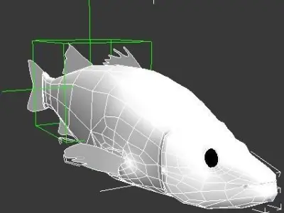 Fish 3d model Low-poly 3D model purchase