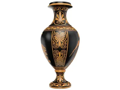 Greek Vase - Ancient Greek Pottery 3D model