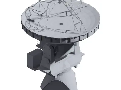 Atacama Large Millimeter Array Dish - ALMA 3D model