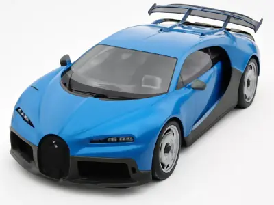 Bugatti Chiron Pur Sport Hypercar 3D model