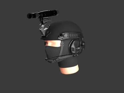 FAST Helmet 3D model