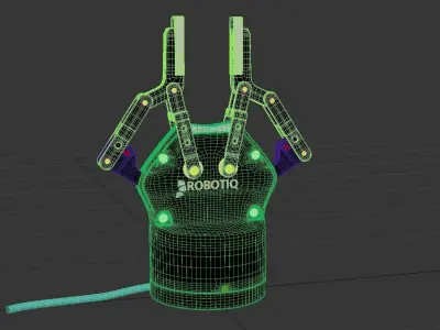 Robotiq 2 Finger Adaptive Gripper 3D model