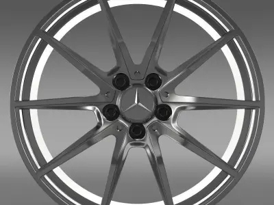 Mercedes Benz AMG GT rim 3D model