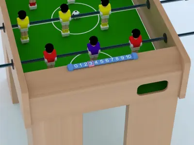 Football Table 3D model purchase