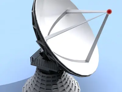 DISH ANTENNA Free 3D model