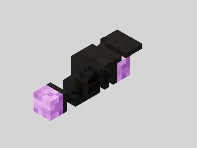 Gas mask Voxel Free low-poly 3D model