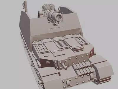 Skoda 305 Military Truck WWII Utility Truck 3D Printable 3D print model