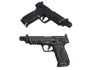 smith Wesson - M P 2 0 FULL SIZE  3D print model