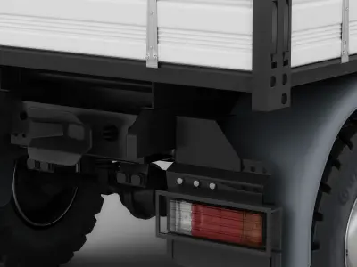 Mercedes Unimog U20 3D model