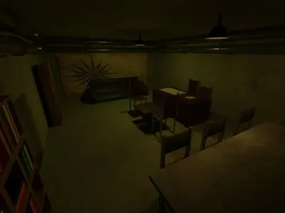 Military Bunker 3D model