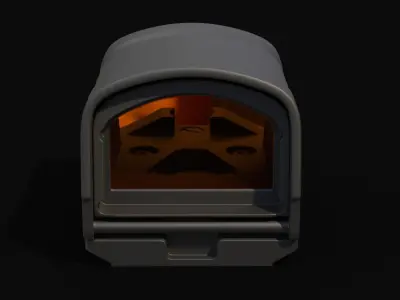 Sig Romeo 2 High poly Model 3D model