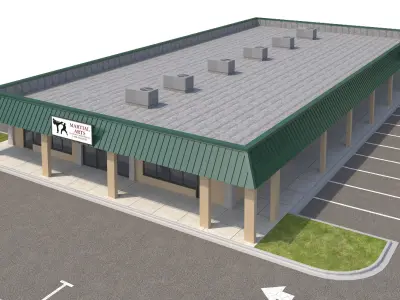 Retail-166 Retail Store 3D model