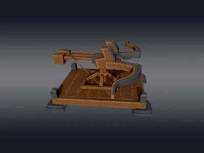 Ballista Catapult 3D model