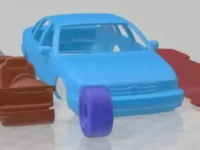 Chevrolet Impala SS 1995 Printable Car  3D print model