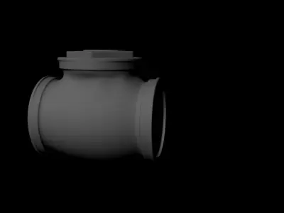 pipe joint Free 3D model