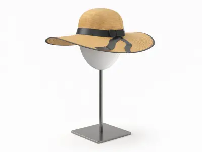 Women Hat Stand 3D model
