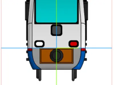 Train  3D 3D print model