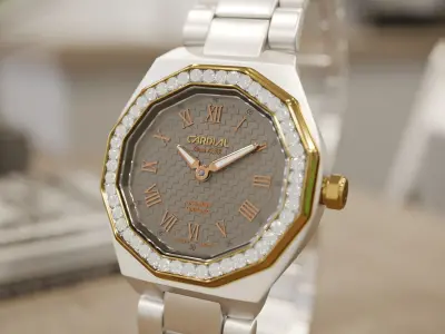 Detailed watch 3D model